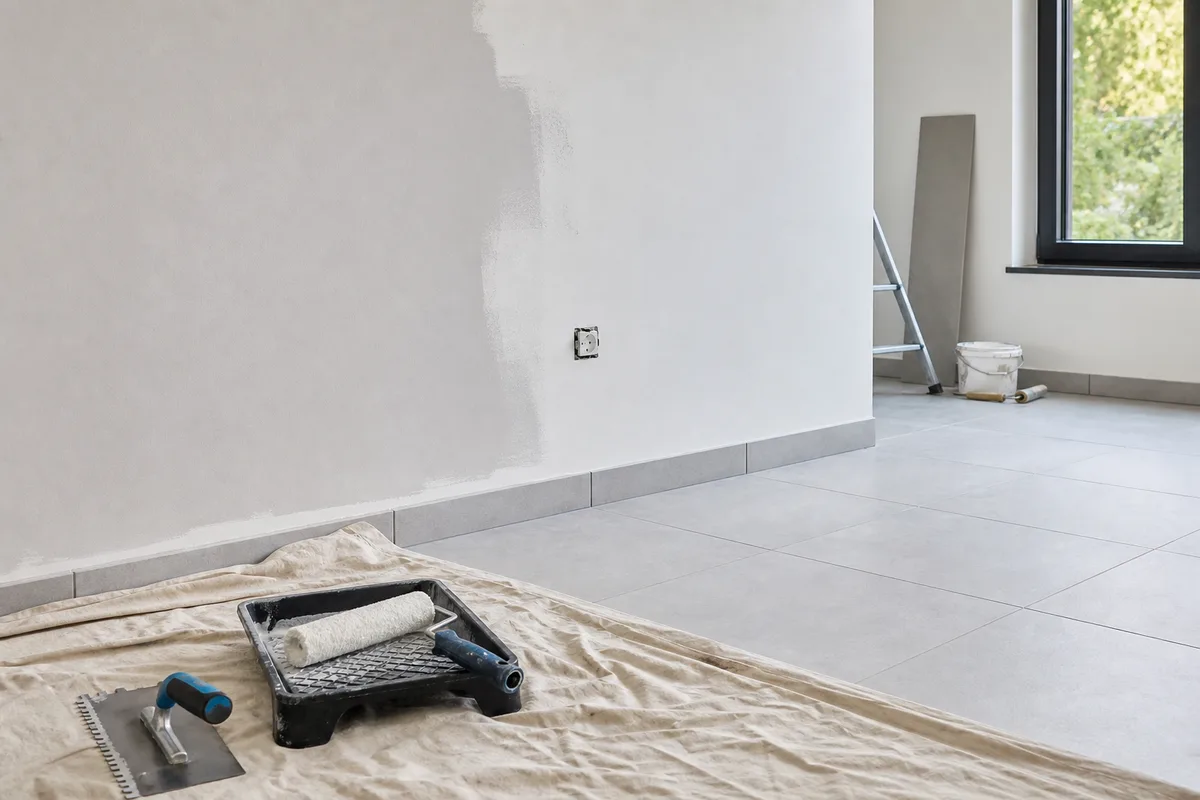 Carrelage ou peinture en premier : quel ordre suivre