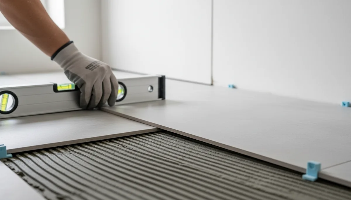 Pose de carrelage mural en salle de bain : méthode, étapes et budget 2026