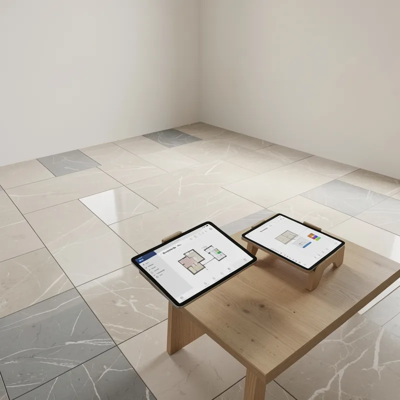 Simulateur de calepinage pour carrelage sol : guide 2026